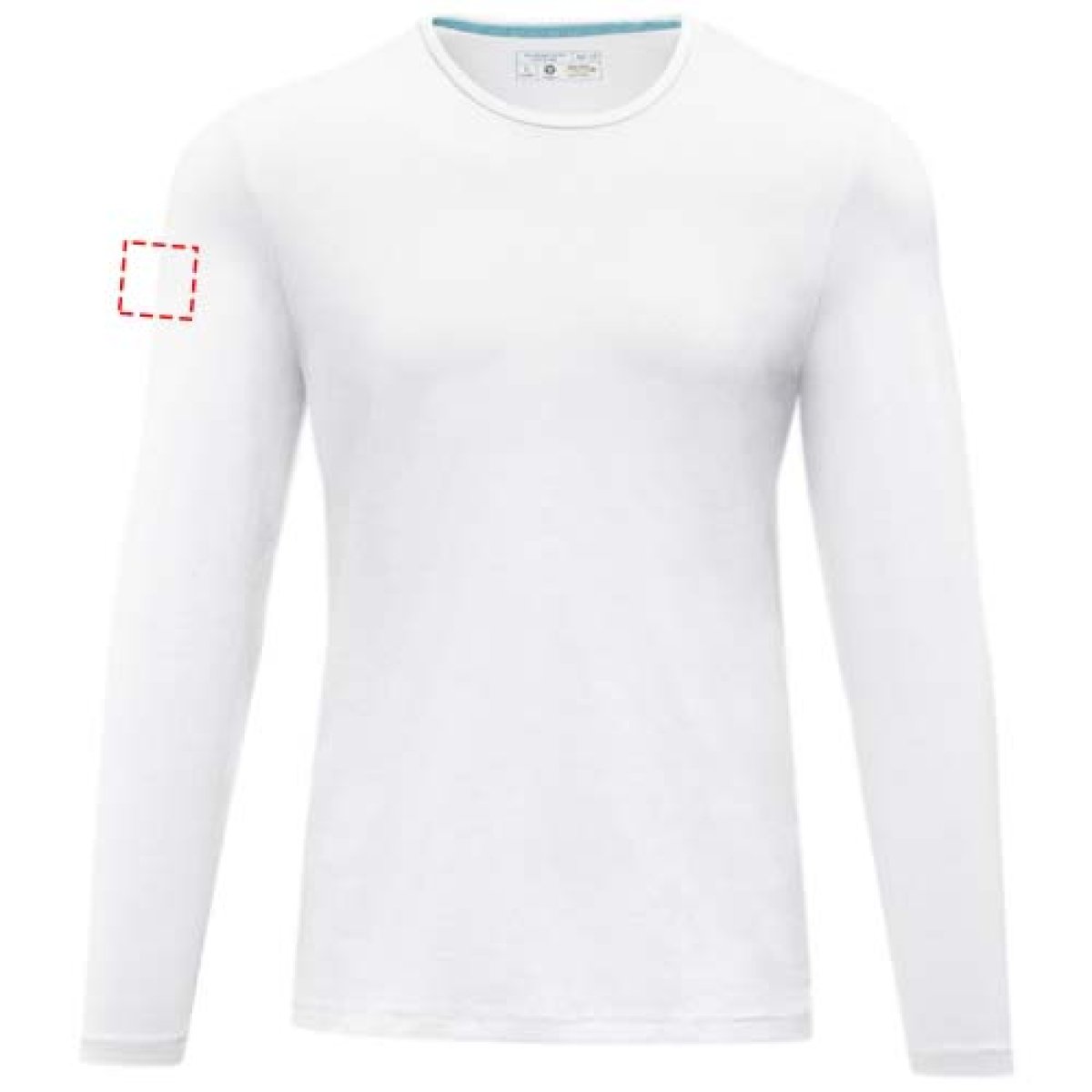 Elevate Ponoka t-shirt - heren - organisch katoen - 200 g/m2 - lange mouwen - rechter bicep Elevate Ponoka t-shirt - heren - organisch katoen - 200 g/m2 - lange mouwen - rechter bicep