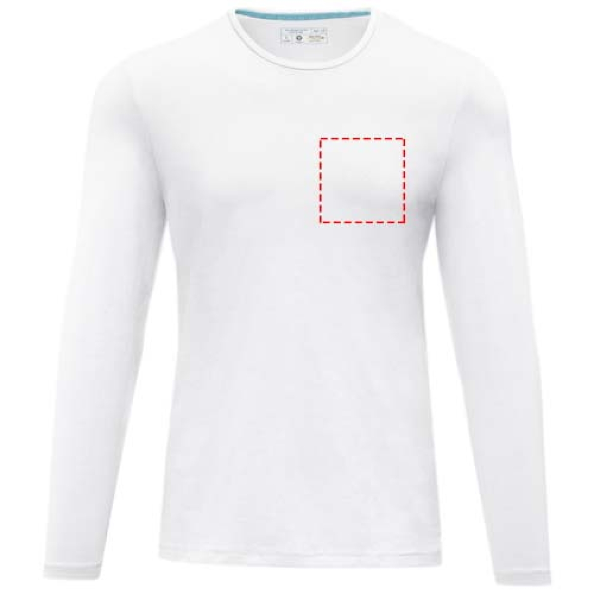 Elevate Ponoka t-shirt - heren - organisch katoen - 200 g/m2 - lange mouwen - linker borst Elevate Ponoka t-shirt - heren - organisch katoen - 200 g/m2 - lange mouwen - linker borst