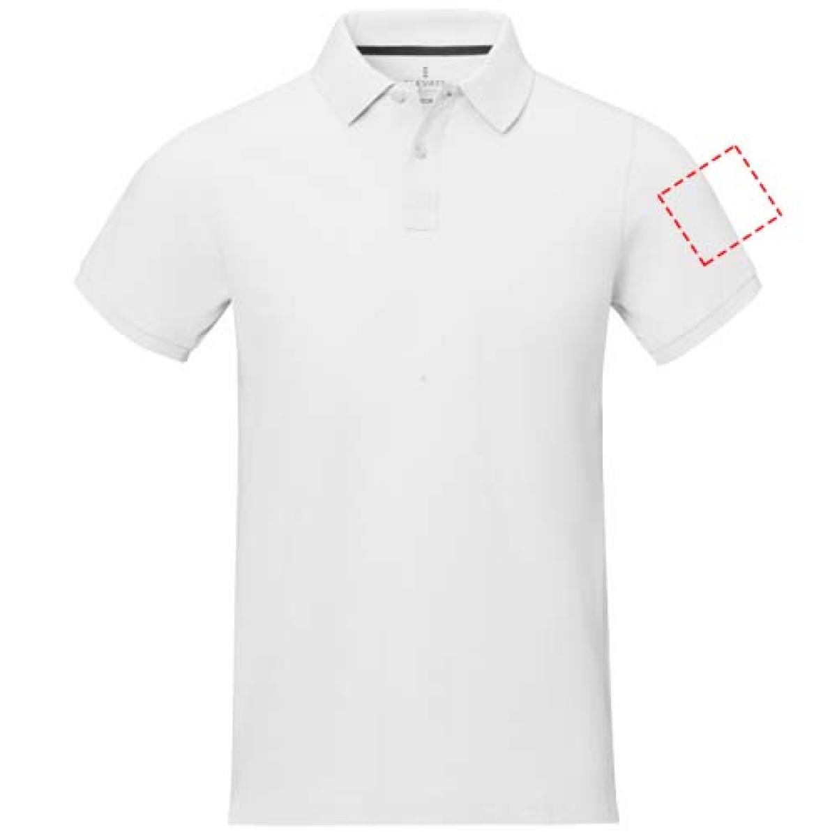 Elevate Calgary polo - heren - katoen - 200 g/m2 - linker bicep