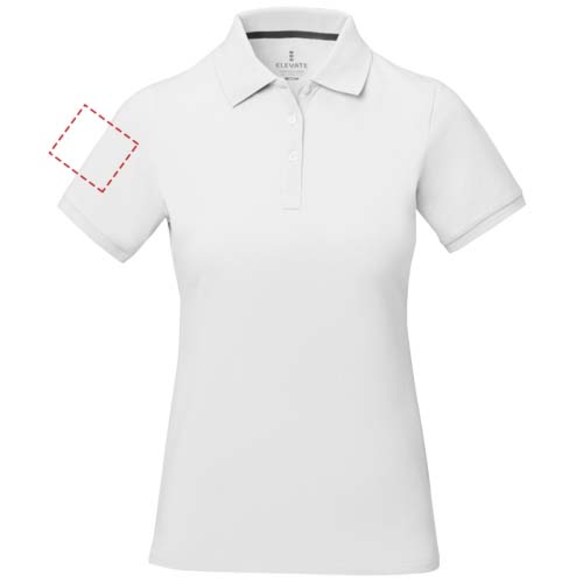 Elevate Calgary polo - dames - katoen - 200 g/m2 - rechter bicep