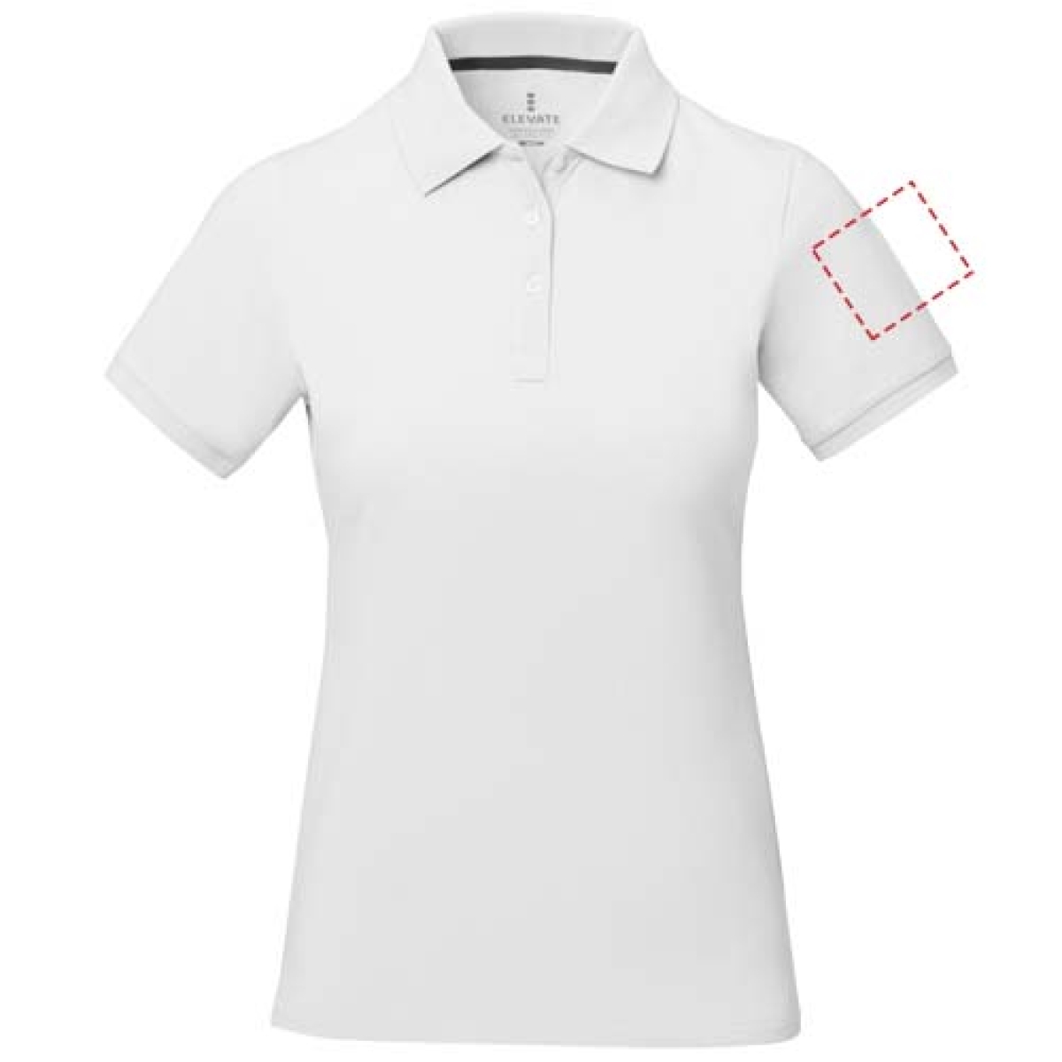 Elevate Calgary polo - dames - katoen - 200 g/m2 - linker bicep