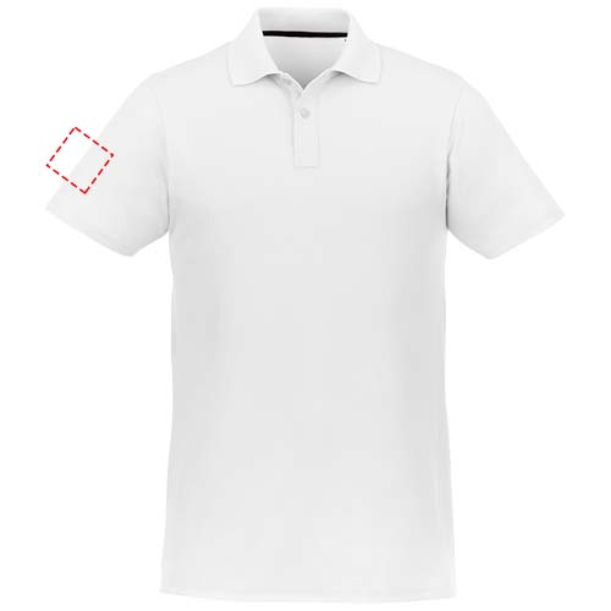 Elevate Helios polo - heren - BCI katoen - 180 g/m2 - rechter bicep