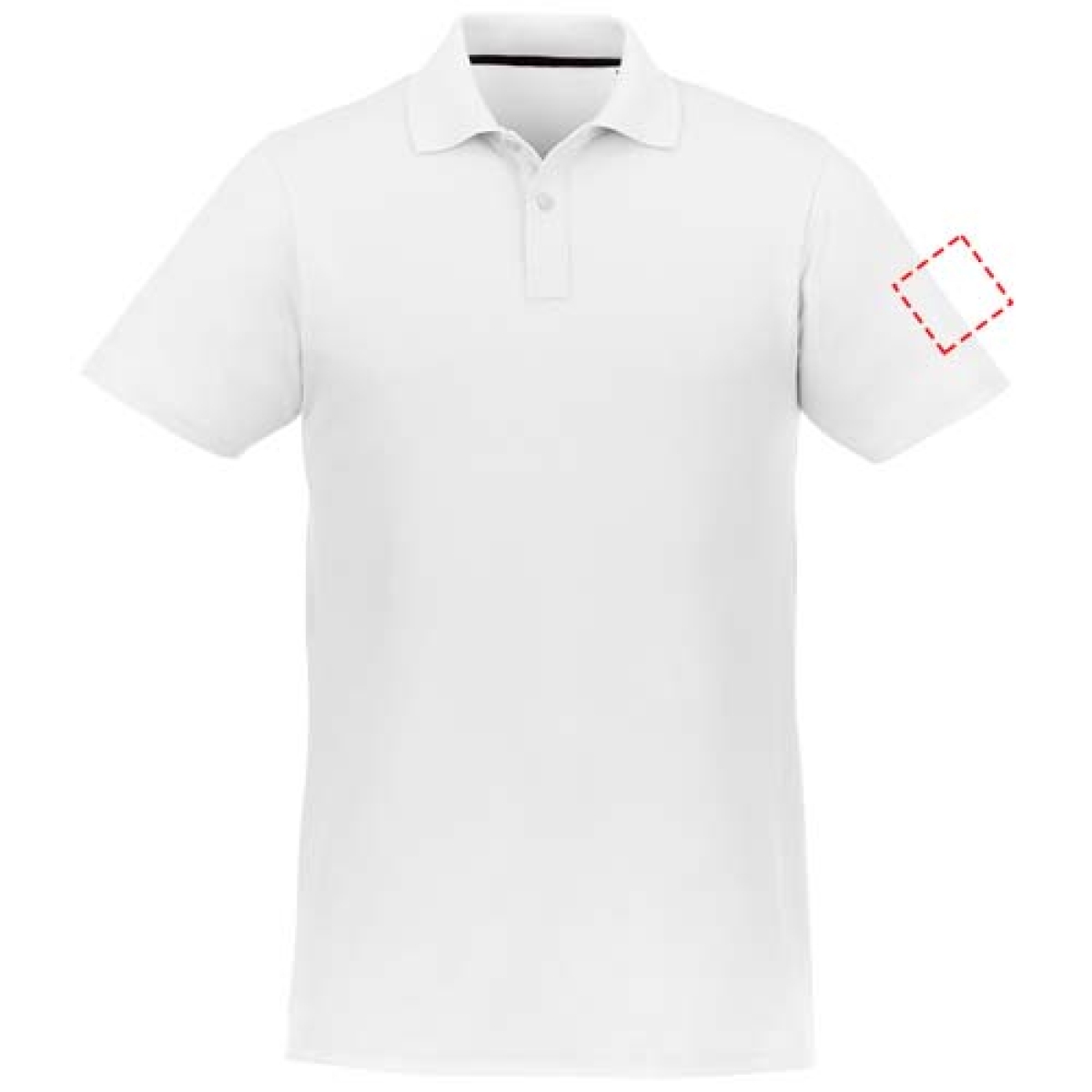 Elevate Helios polo - heren - BCI katoen - 180 g/m2 - linker bicep