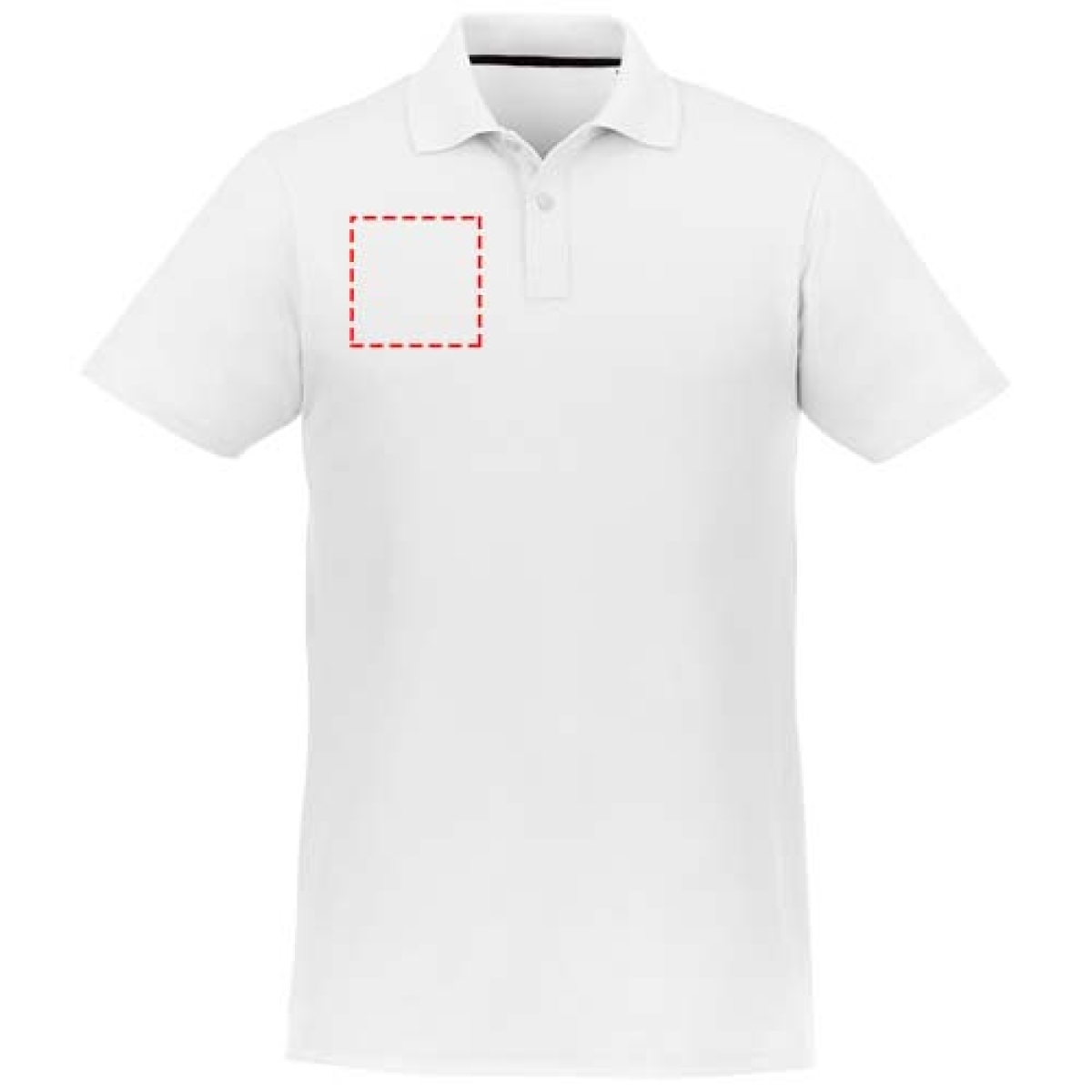 Elevate Helios polo - heren - BCI katoen - 180 g/m2 - rechter borst