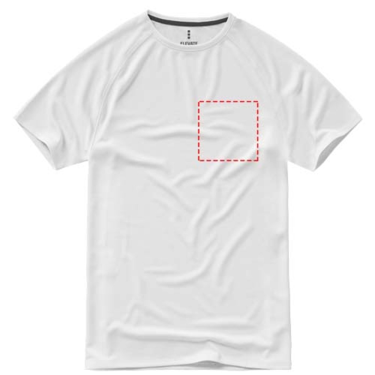 Elevate Naigara sportshirt - heren - polyester - 145 g/m2 - linker borst