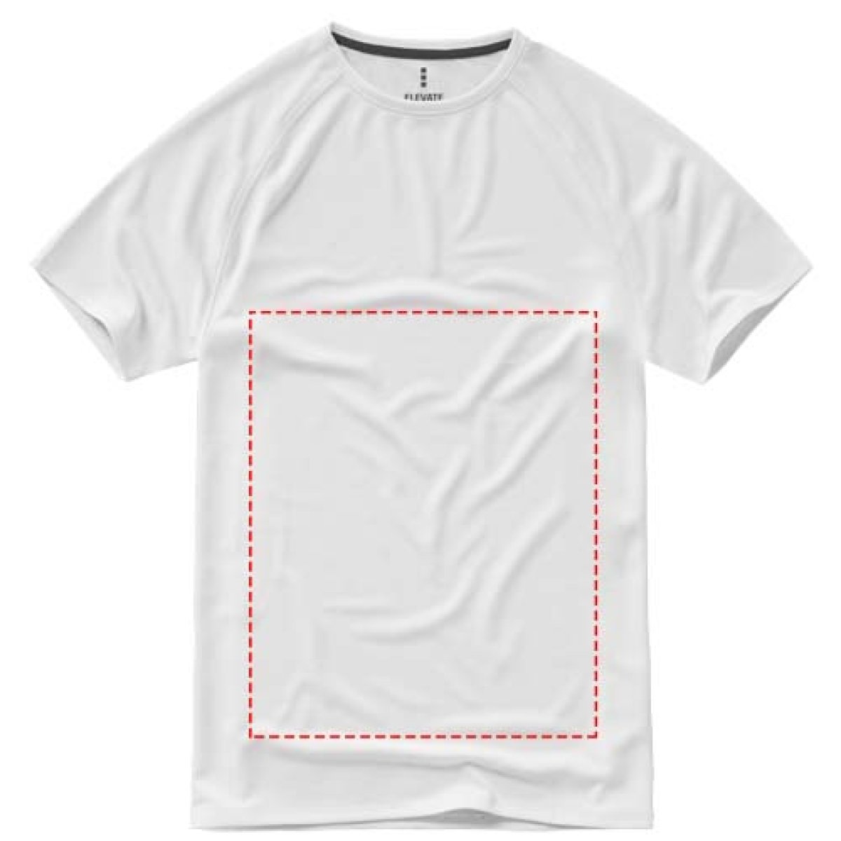 Elevate Naigara sportshirt - heren - polyester - 145 g/m2 - impact volledige voorzijde