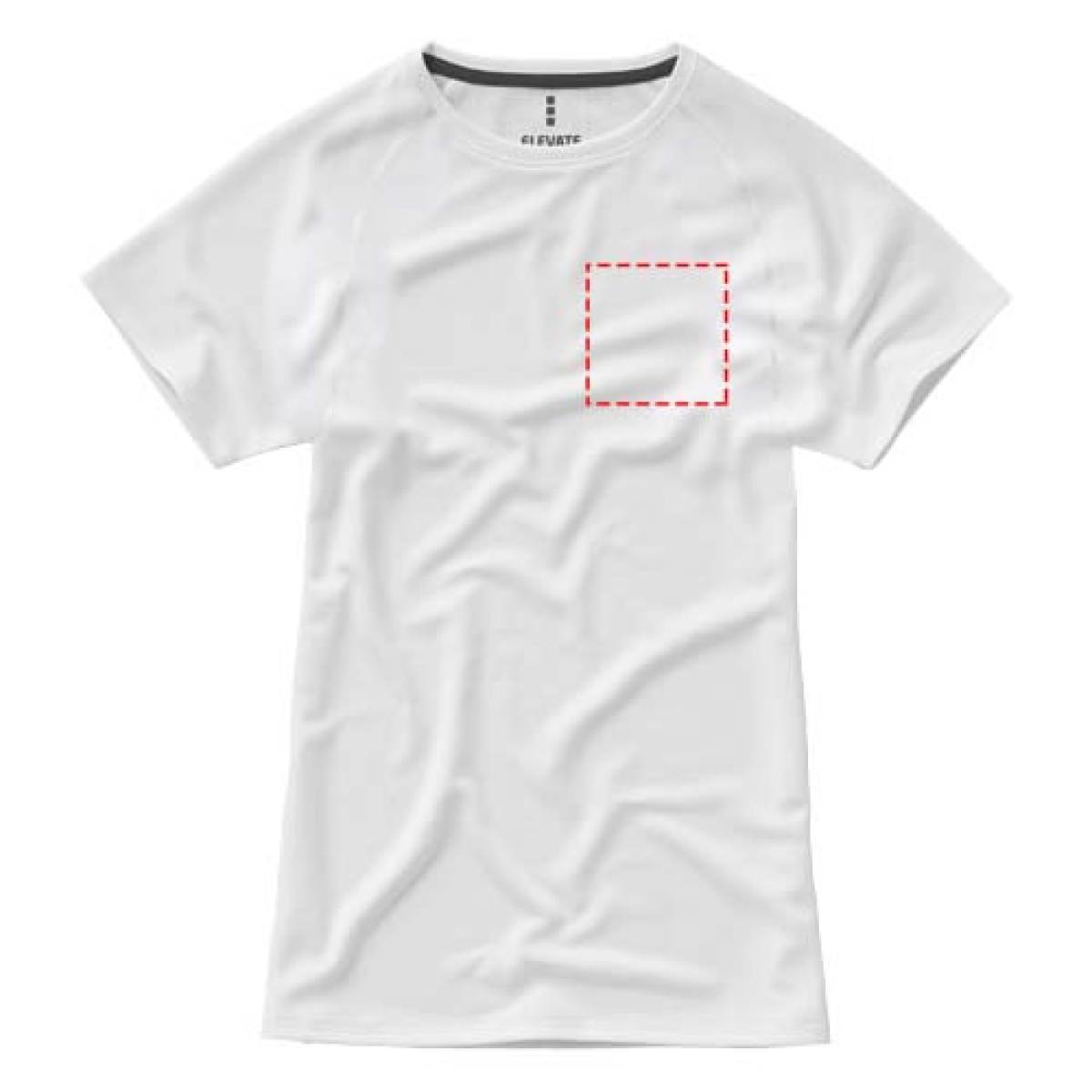 Elevate Naigara sportshirt - dames - polyester - 145 g/m2 - linker borst