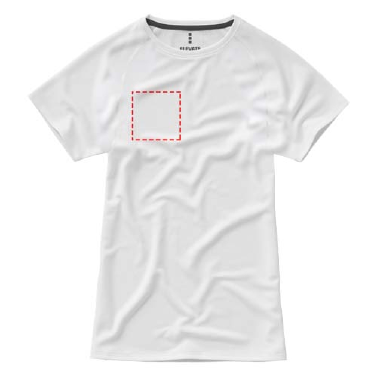 Elevate Naigara sportshirt - dames - polyester - 145 g/m2 - rechter borst