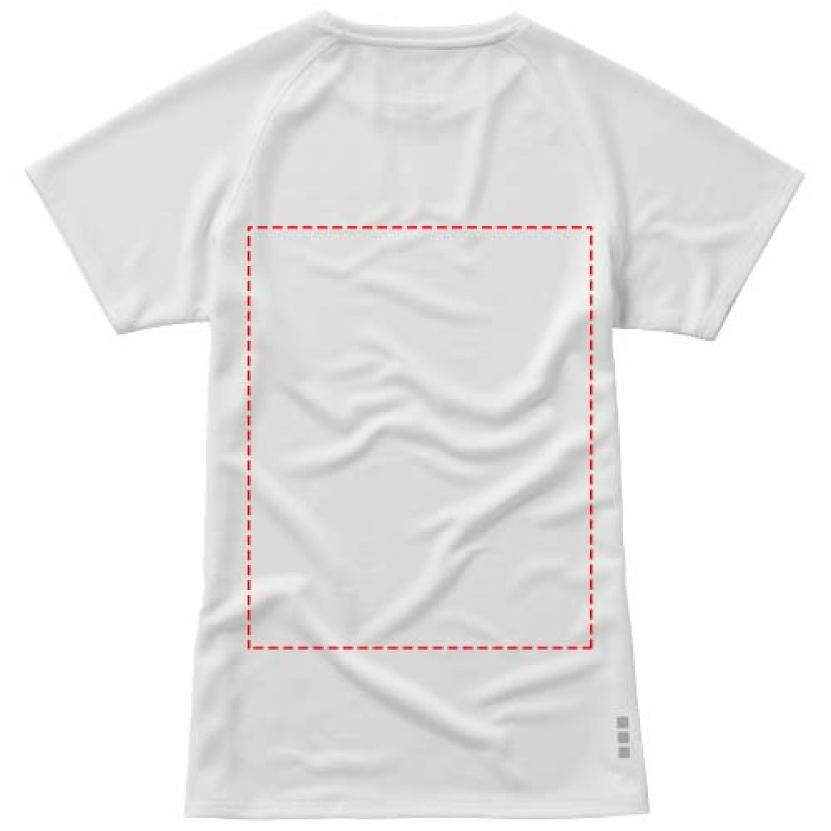 Elevate Naigara sportshirt - dames - polyester - 145 g/m2 - impact hoog op de achterzijde