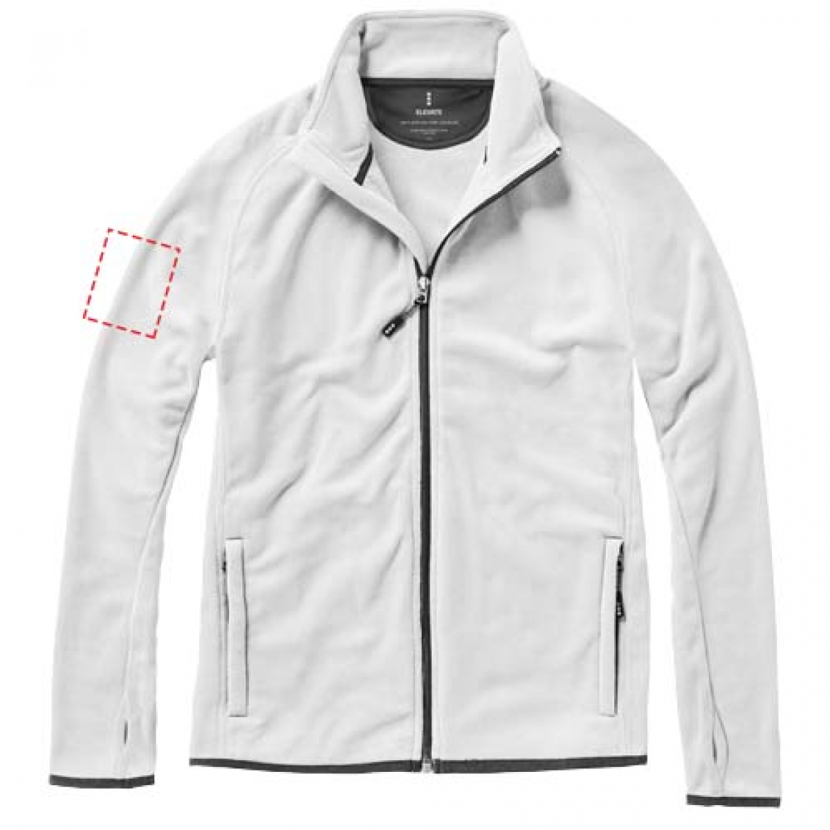 Brossard fleece jacket - heren - polyester - 190 g/m² - rechter bicep Brossard fleece jacket - heren - polyester - 190 g/m² - rechter bicep