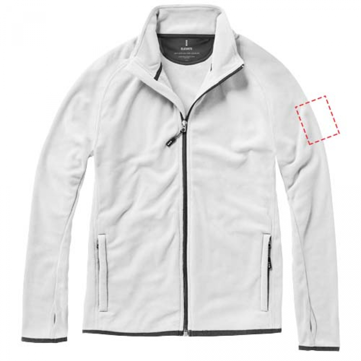 Brossard fleece jacket - heren - polyester - 190 g/m² - linker bicep Brossard fleece jacket - heren - polyester - 190 g/m² - linker bicep
