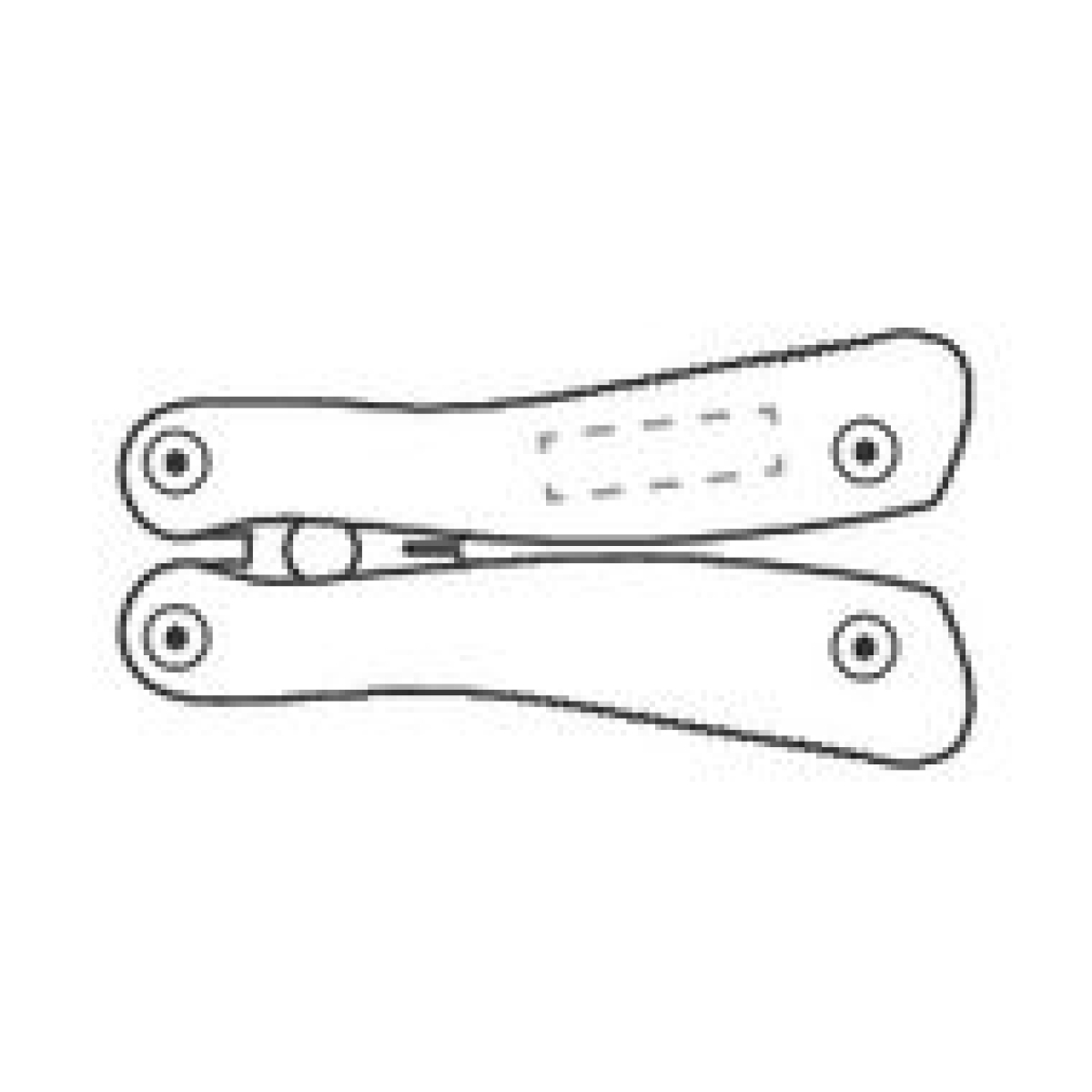 Beechwood multitool multitang - RVS en hout - 9-delig - 11 functies - in doosje - op handgreep 1e zijde