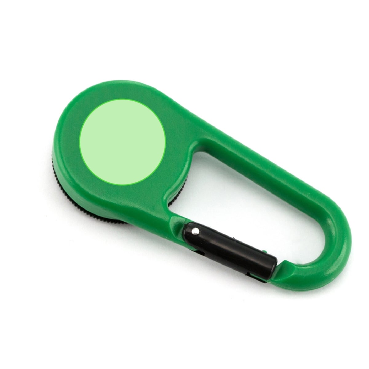 Clark kompas met karabijnhaak - kunststof - 3x6.9cm - Op de achterkant van het kompas