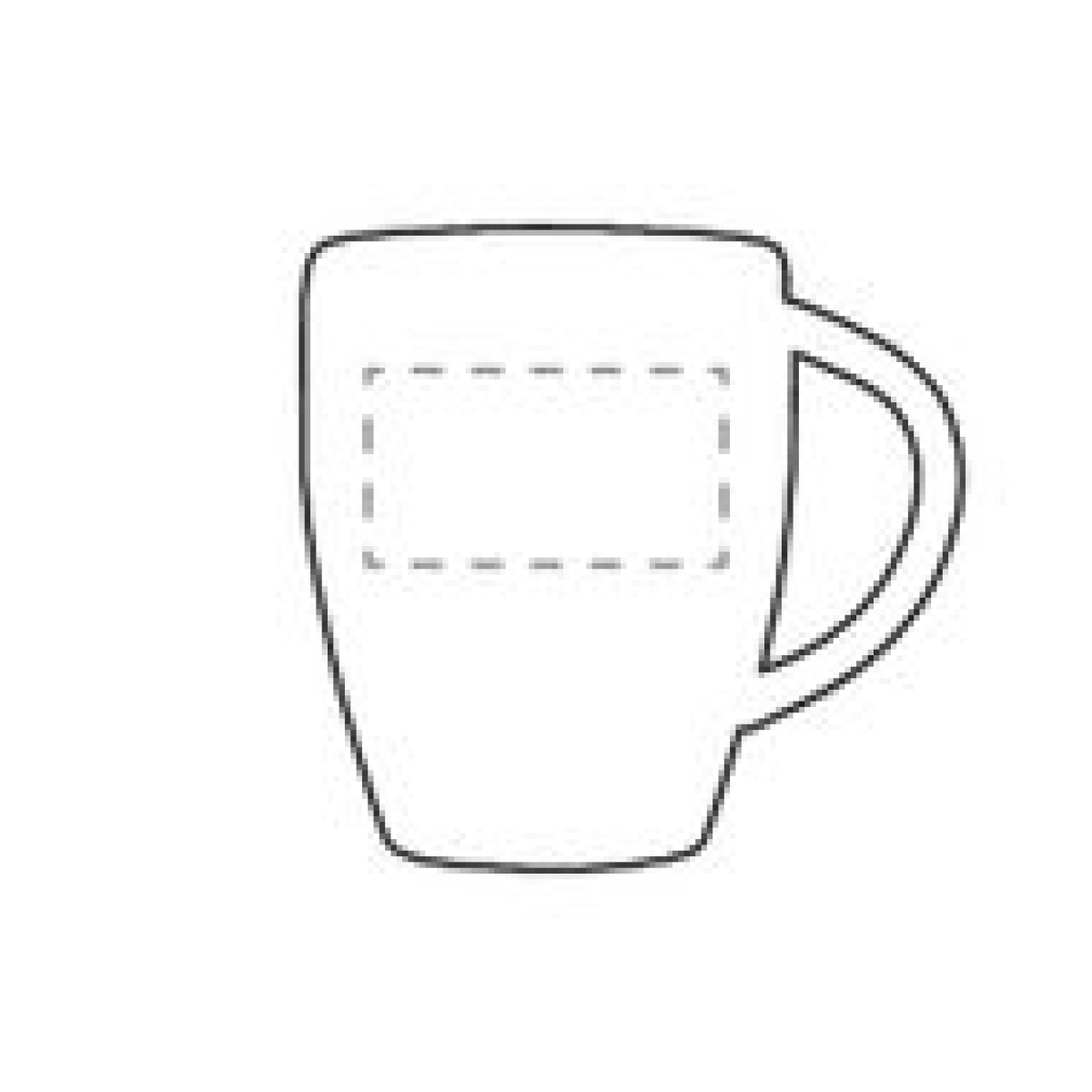 SteelMug mok 220ml - recycled RVS - zilver - op voorzijde