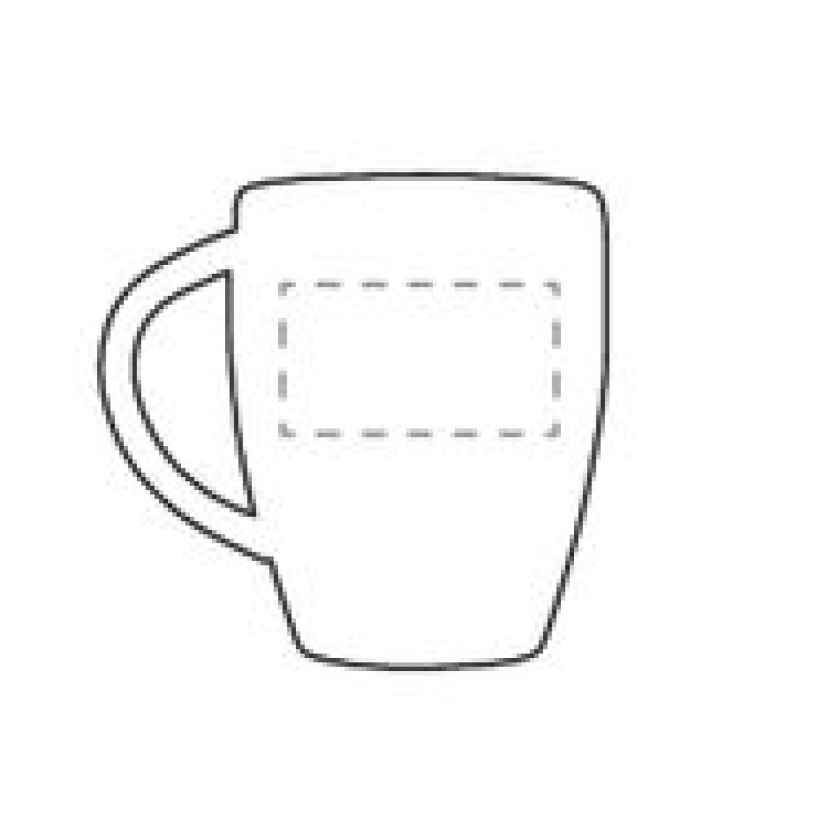 SteelMug mok 220ml - recycled RVS - zilver - op achterzijde