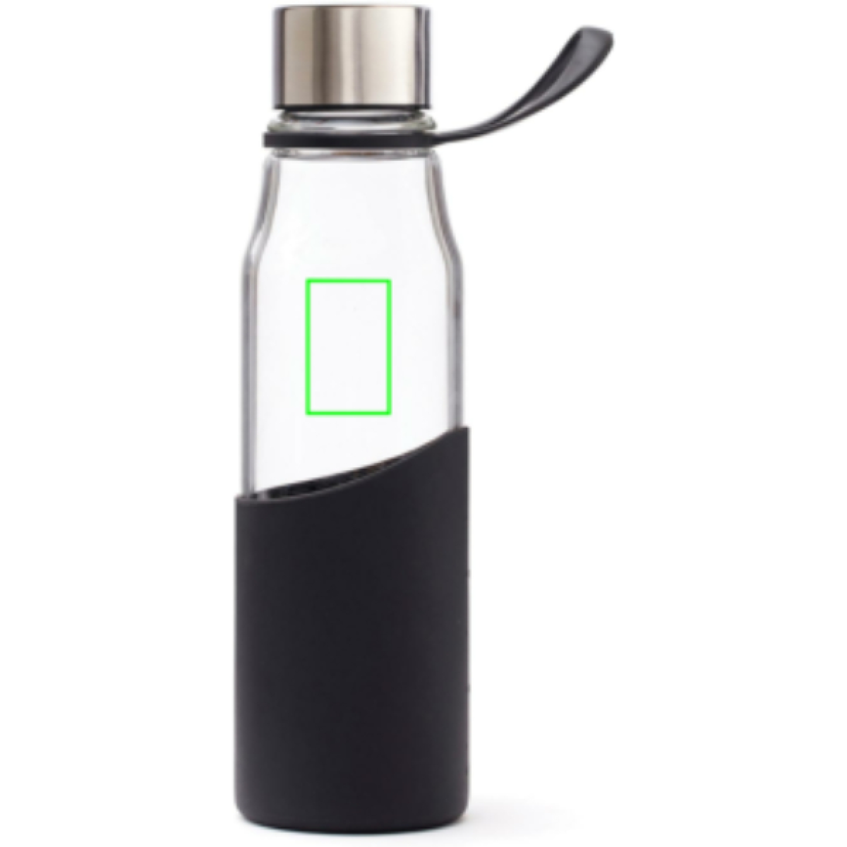 VINGA drinkfles 550 ml - glas - schroefdop - Artikel voorzijde boven