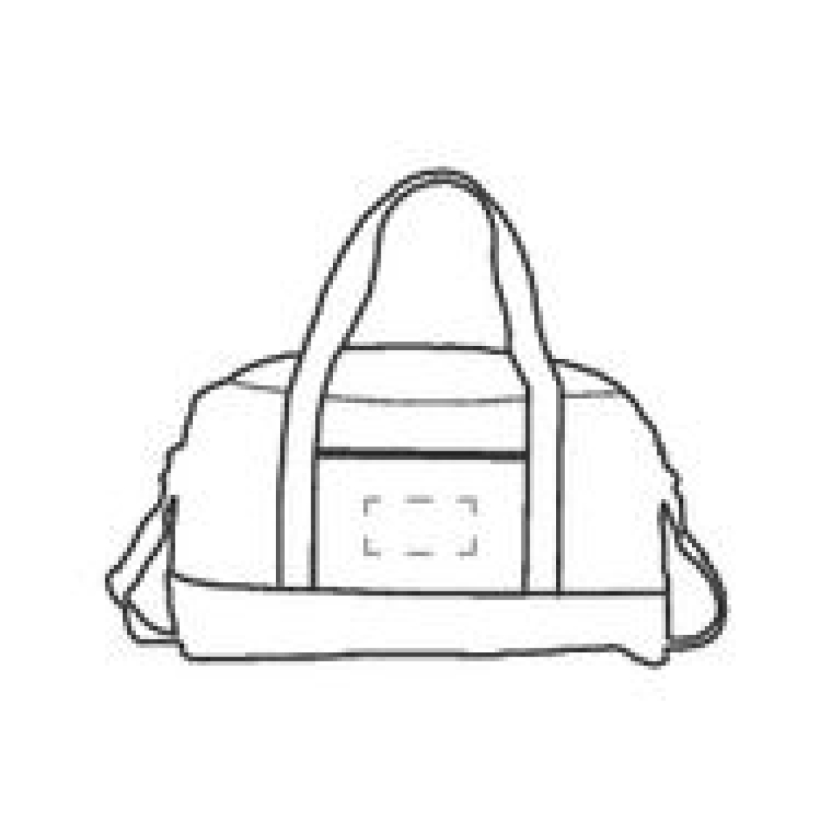 Feltro reistas - 33L - rPET vilt - verstelbare schouderband - op voorzijde ritsvlak