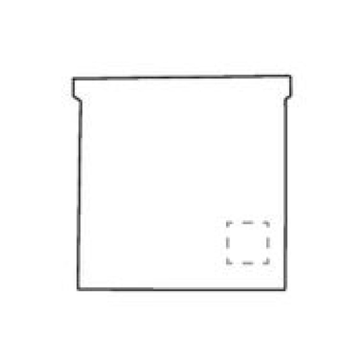 Kaasplank 20 x 20 - bamboe met magneethouder - op bovenzijde Kaasplank 20 x 20 - bamboe met magneethouder - op bovenzijde