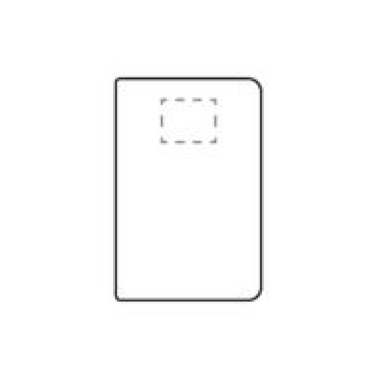 Porta notitieboek - A5 - gerecycled kunststof - 80 vellen - gelinieerd - sluitelastiek, leeslint en pennenlus - op voorzijde bovenaan