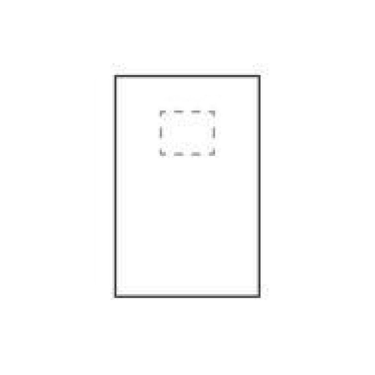 Pocket notitieboek - A5 - FSC® papier - 96 vellen - gelinieerd - elastieksluiting en leeslint - op achterzijde bovenaan
