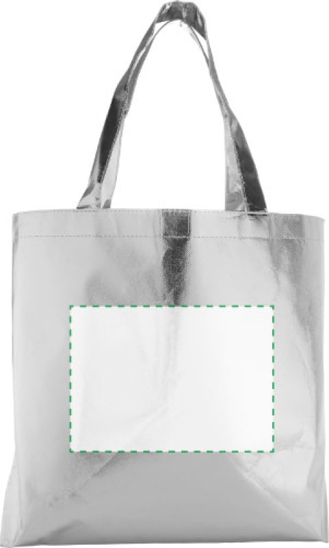 Boodschappentas 44.5 x 11 x 35 cm - non-woven 80 gr/m² - 17 L - Voorzijde