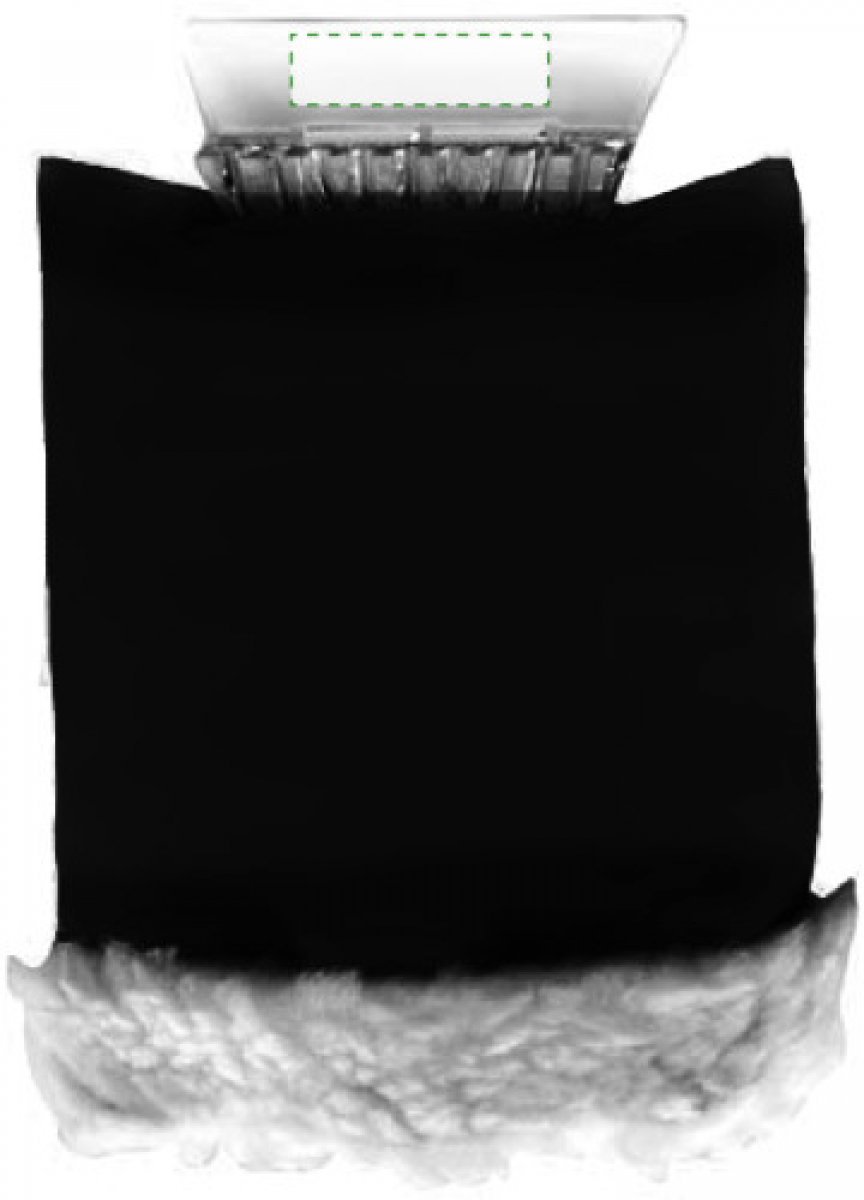 Doris ijskrabber met want - polyester/kunststof - transparant - gevoerde want - Bovenzijde Doris ijskrabber met want - polyester/kunststof - transparant - gevoerde want - Bovenzijde