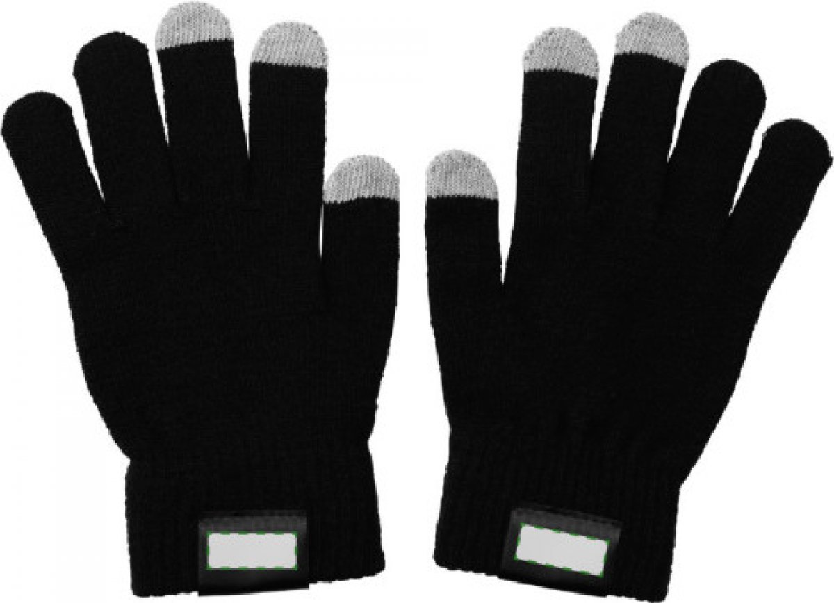 Touchscreen handschoenen - Label Touchscreen handschoenen - Label