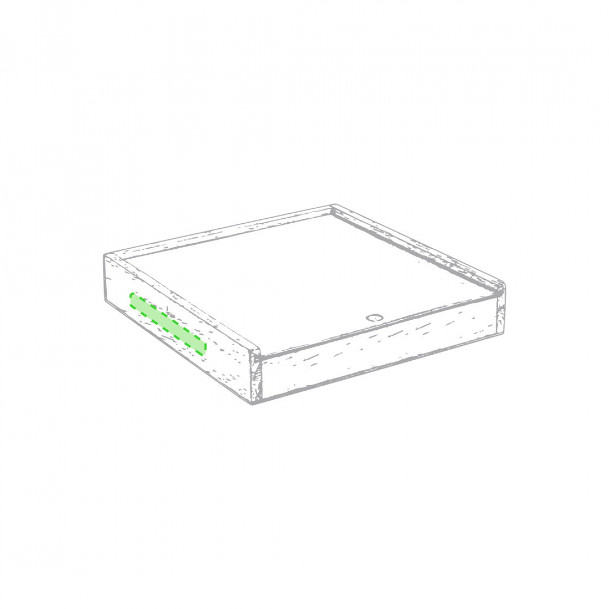 Xigral spellenset - 4 spellen - houten kist - centerd on the side