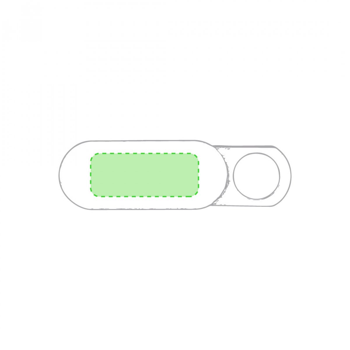 Webcam Blocker Nambus - Gecentreerd zijde A Webcam Blocker Nambus - Gecentreerd zijde A