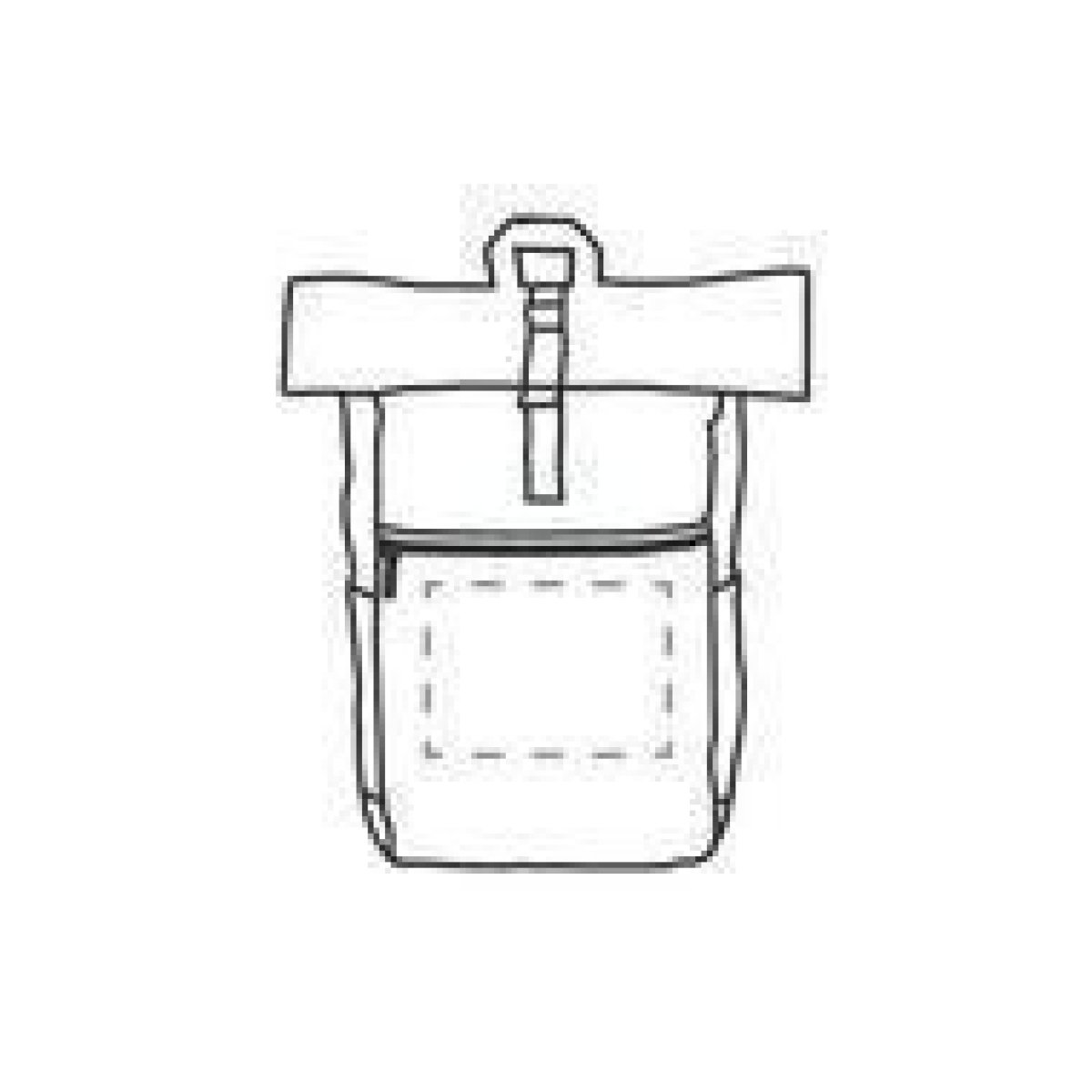 Nolan rugzak - 20L - rPET polyester - waterafstotend - op voorzijde ritsvlak