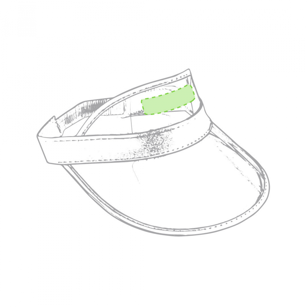 Zonneklep Narim - Op de voorkant