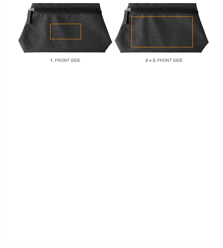 Bonnie toilettas - polyester - Voorzijde Bonnie toilettas - polyester - Voorzijde