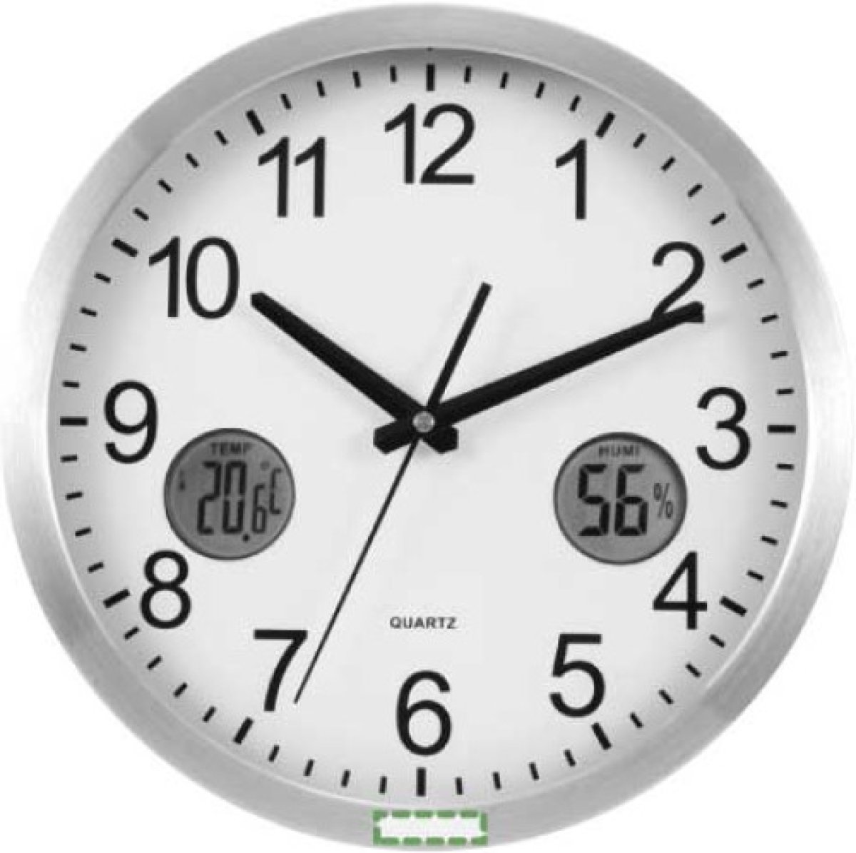 Wandklok met weerstation - Anders Wandklok met weerstation - Anders