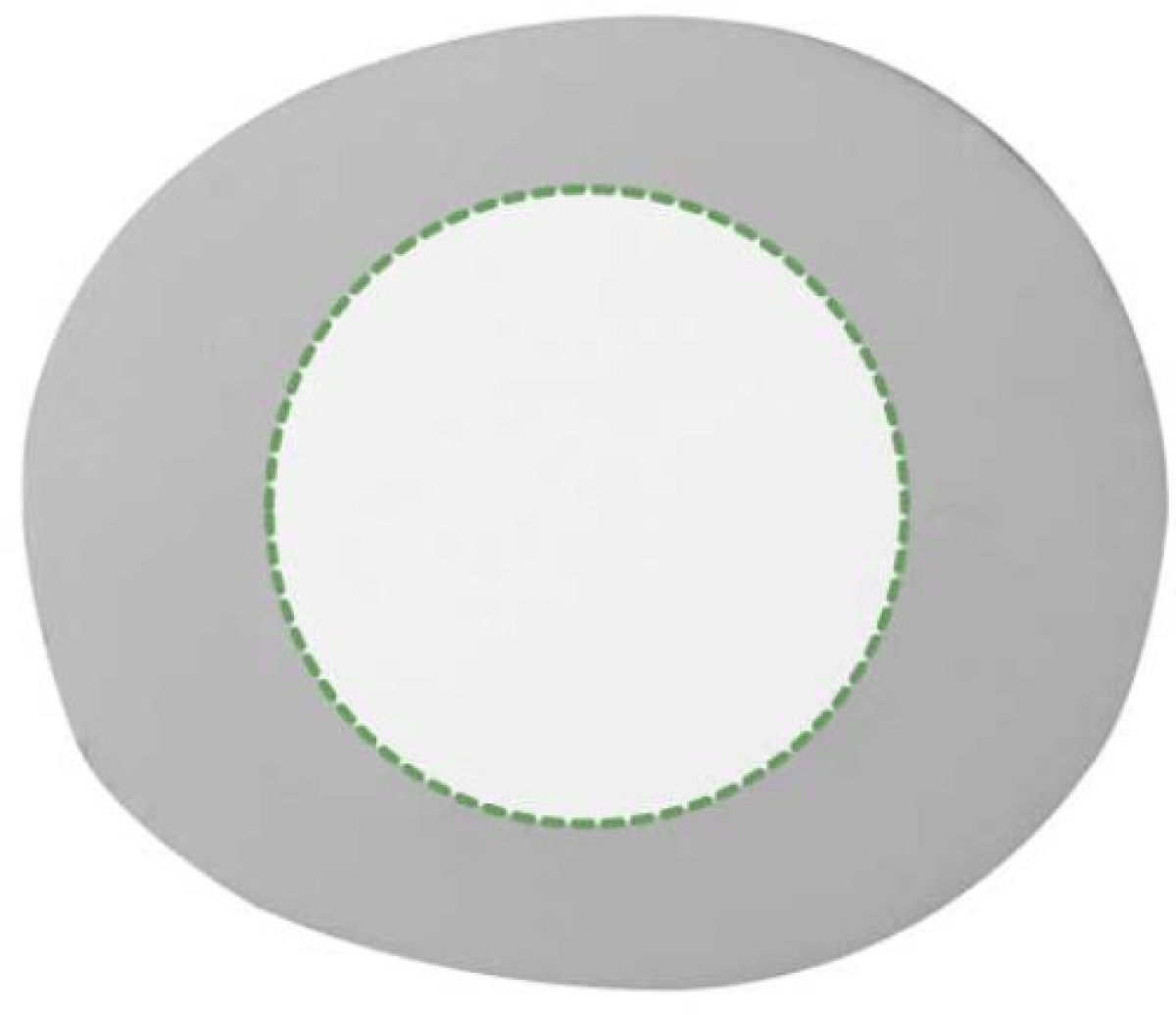 anti-stress bal - werkhelm - 8,1 cm - PU - Onderzijde