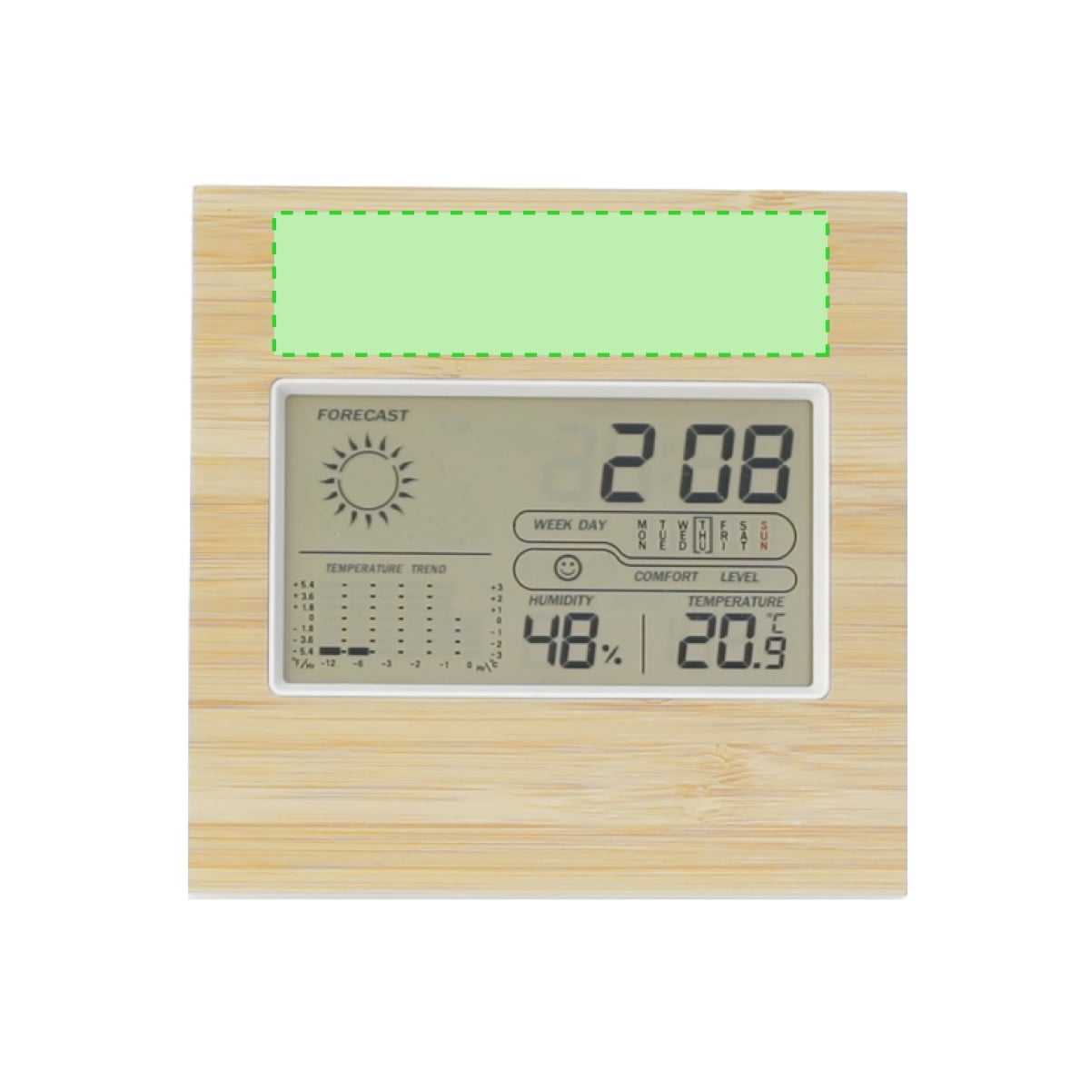 Weerstation Behox - Voorste bovenste zone