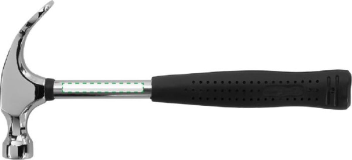 Vrijdagmiddag hamer - metaal - PVC grip - met flesopener - Houder