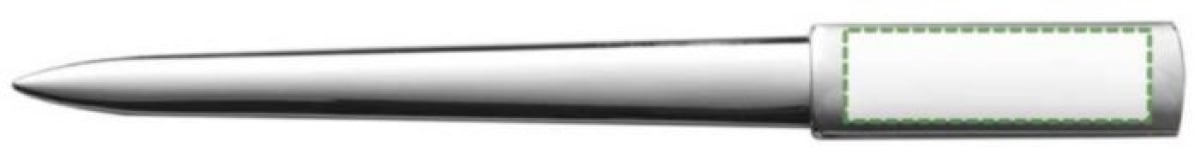 Briefopener in geschenkverpakking - Achterzijde Briefopener in geschenkverpakking - Achterzijde