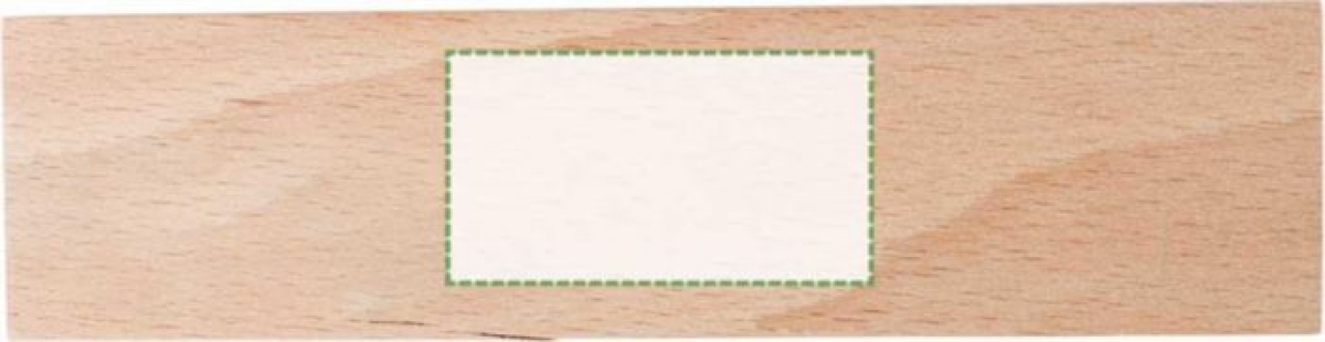 Morris pennenset - beukenhout - blauwe inkt - balpen en vulpotlood - metalen clip en tip - geschenkverpakking - Bovenzijde