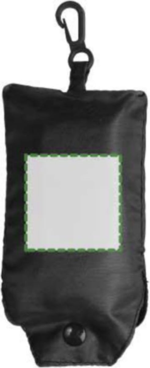 Vera draagtas - polyester - 190T - 54 x 45 cm - karabijnhaak - opvouwbaar - Etui