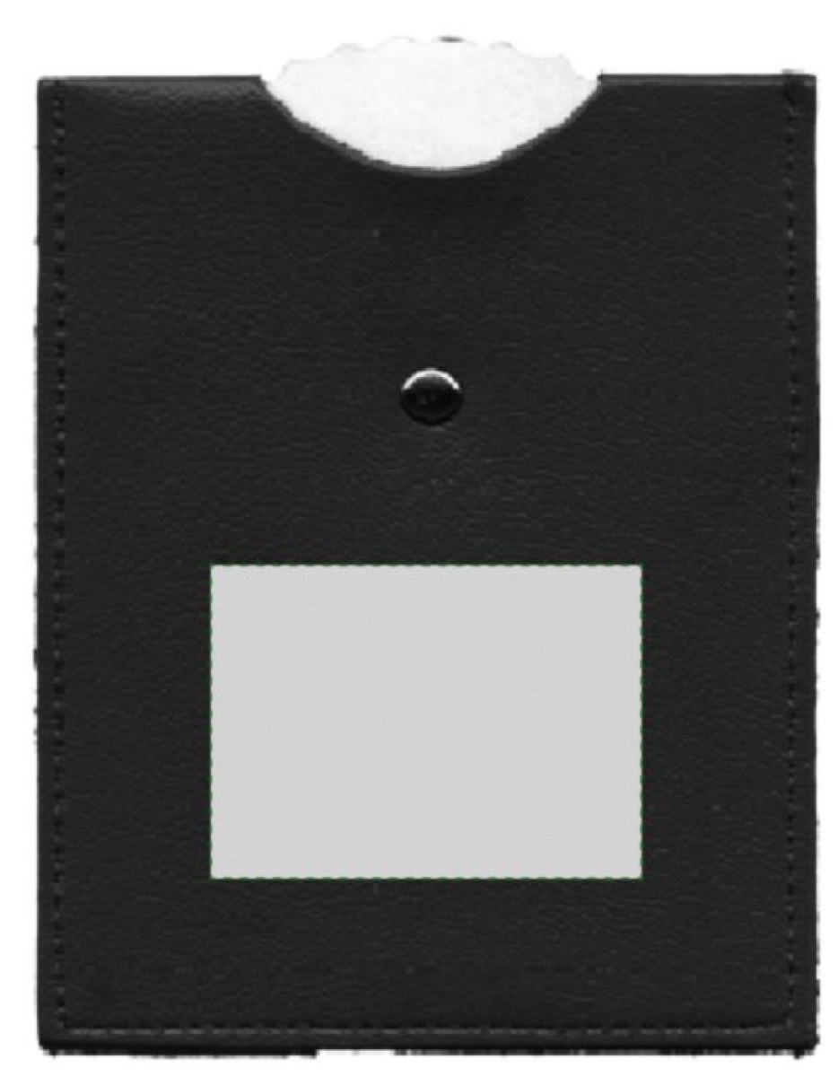 Parkeerschijf in 4 talen - Achterzijde