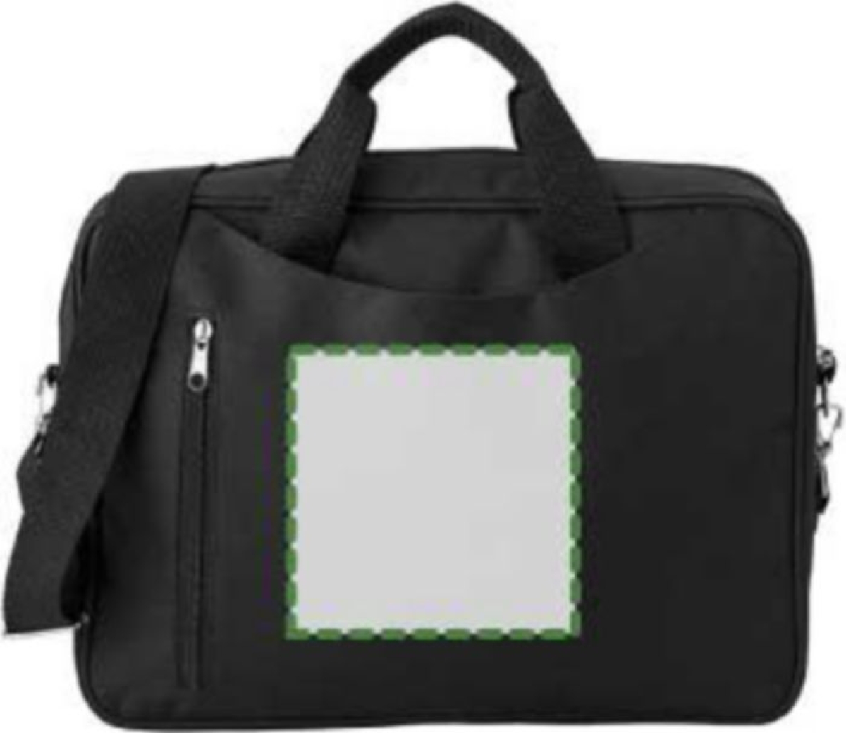 Polyester laptoptas - Voorzijde