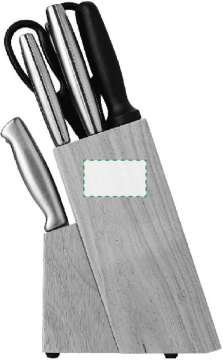 Messenset, 14-delig - Zijkant