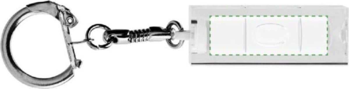 Waterpas sleutelhanger - kunststof - 4 cm - Anders Waterpas sleutelhanger - kunststof - 4 cm - Anders