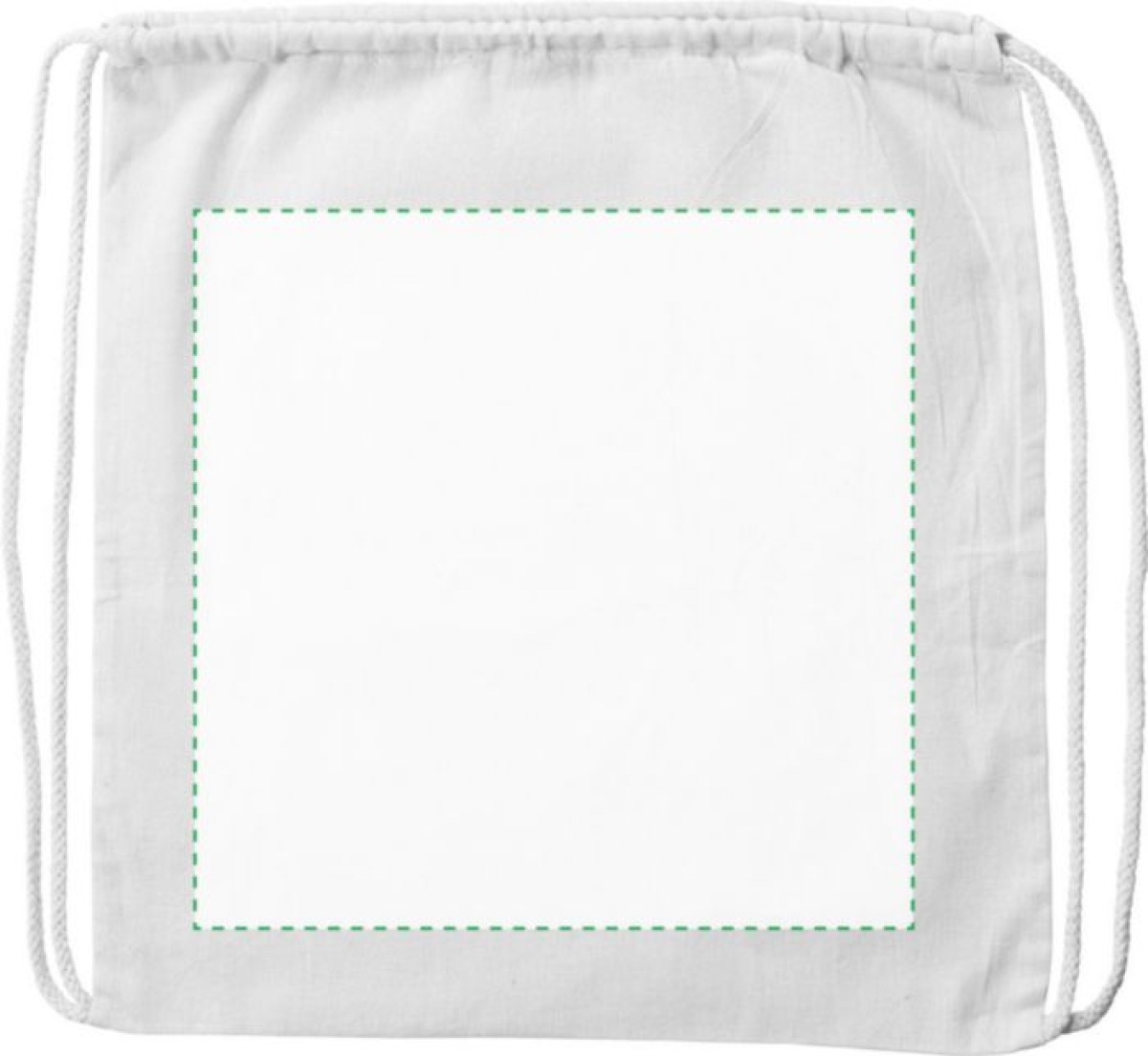 Katoenen rugtas (120 gr/m2) - Achterzijde