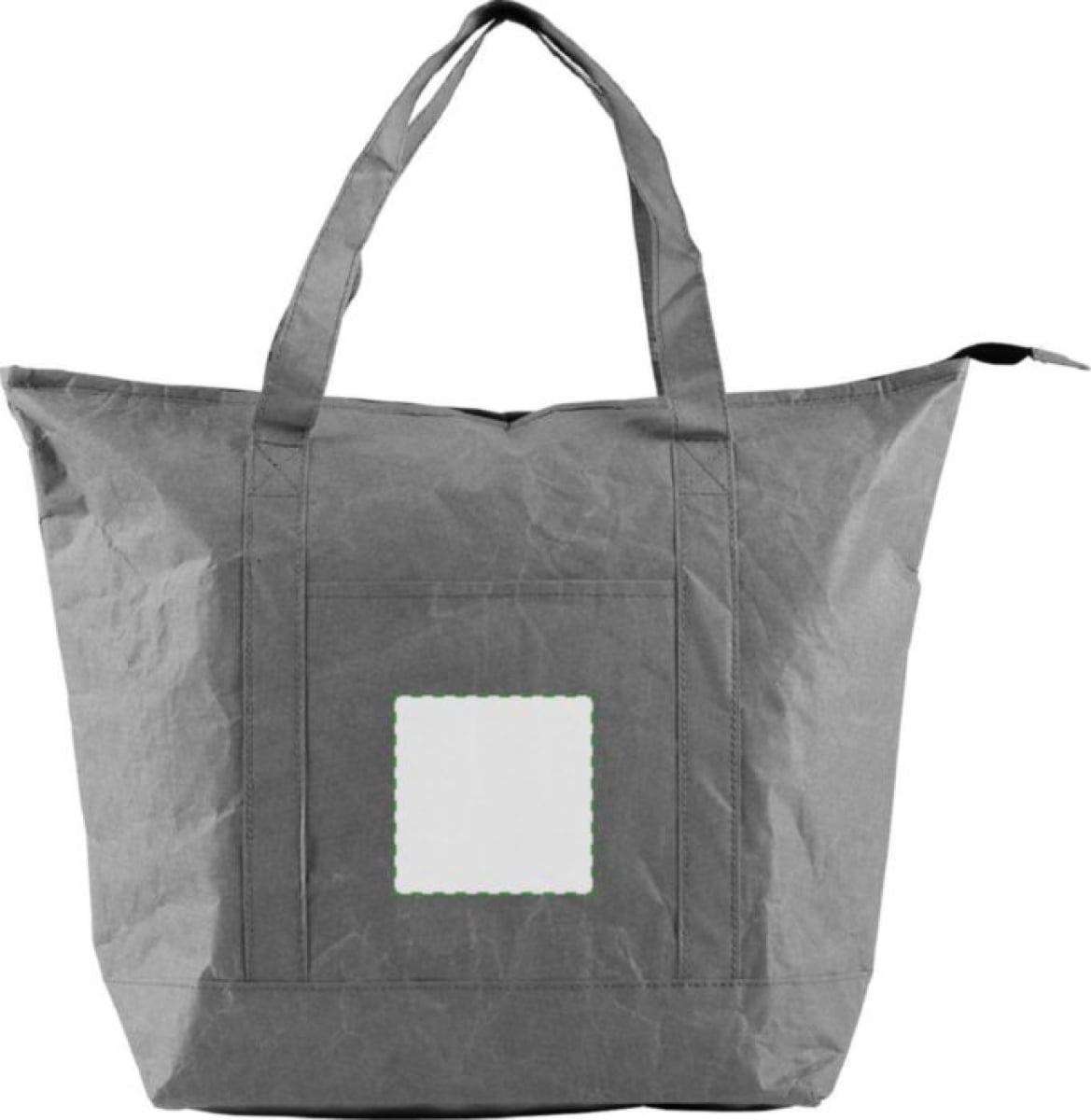 Koeltas shopper 20 L - gelamineerd papier - schouderband - Voorvak