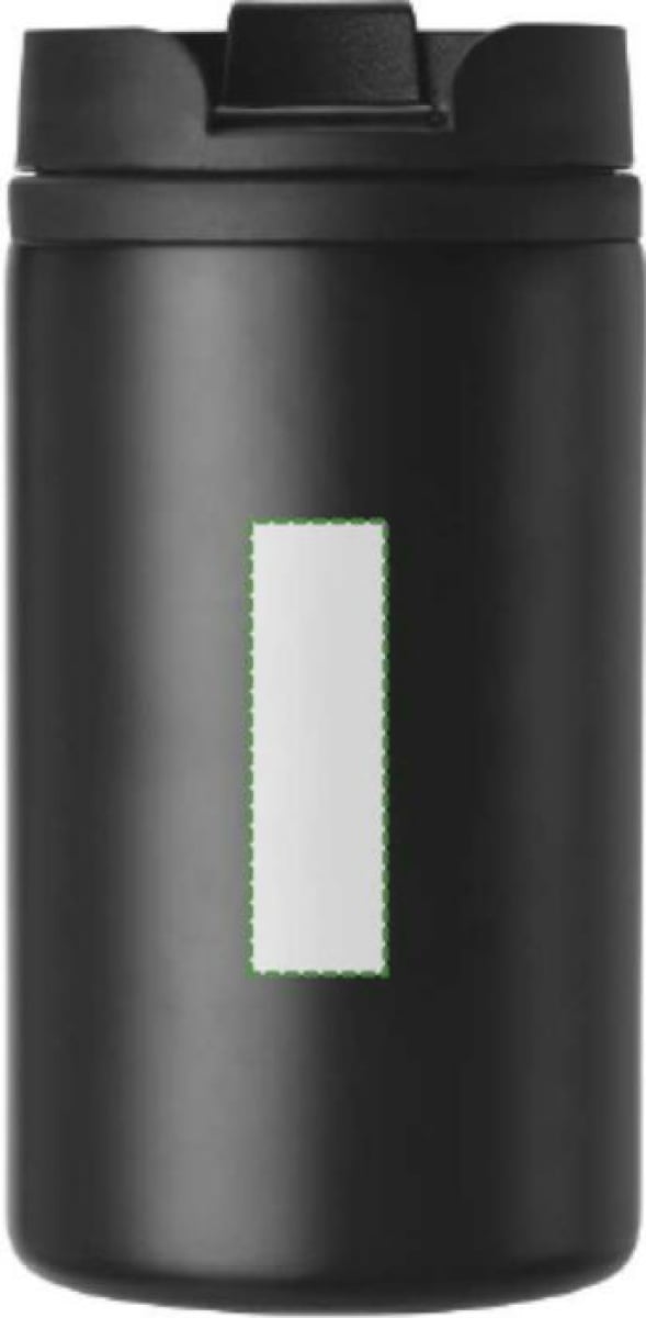 Thermosmok 300 ml - RVS - dubbelwandig - Achterzijde