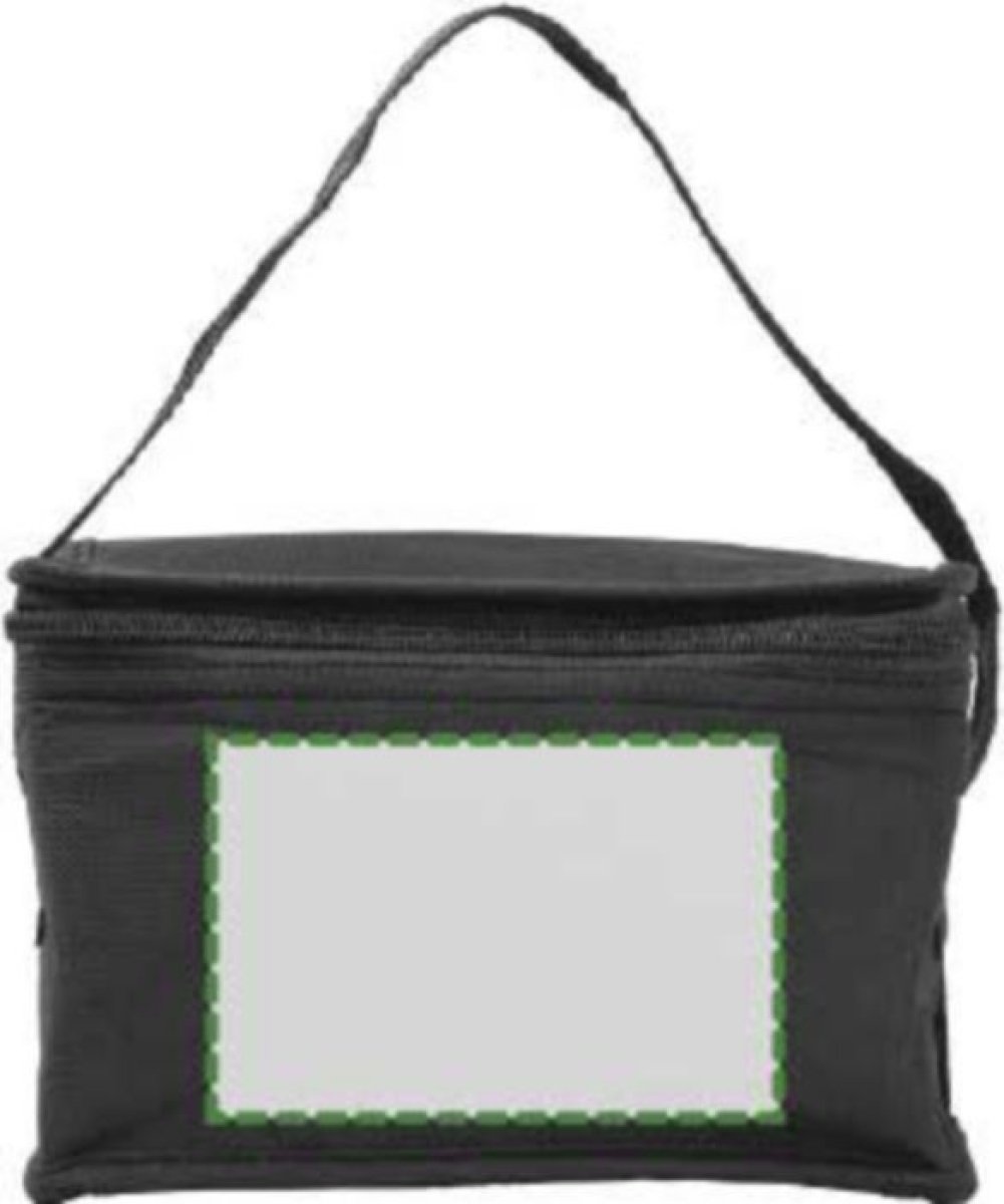 Koeltas voor 6 blikjes - non-woven - schouderband - Voorzijde