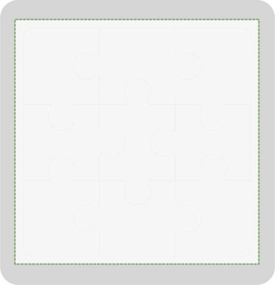 Houten puzzel - Bovenzijde