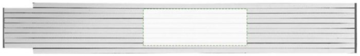 Duimstok Stabila Pro 2 meter - Voorzijde