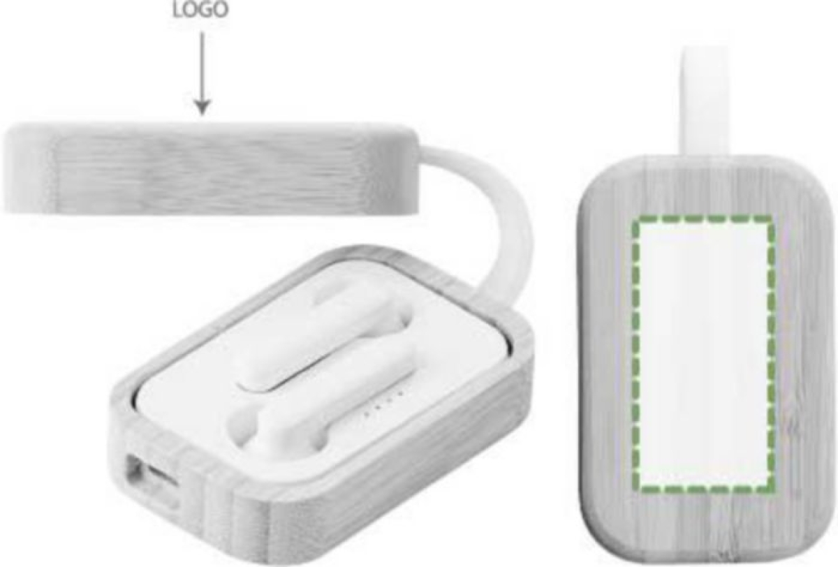 ABS draadloze oortelefoons Marmara - Voorzijde